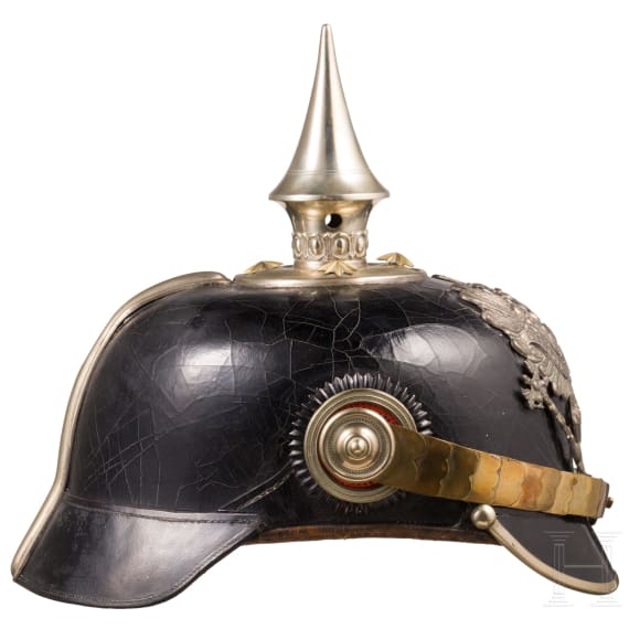 Helm f&uuml;r Offiziere der Pioniere, um 1900