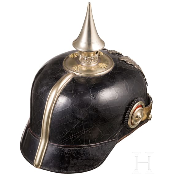 Helm f&uuml;r Offiziere der Pioniere, um 1900