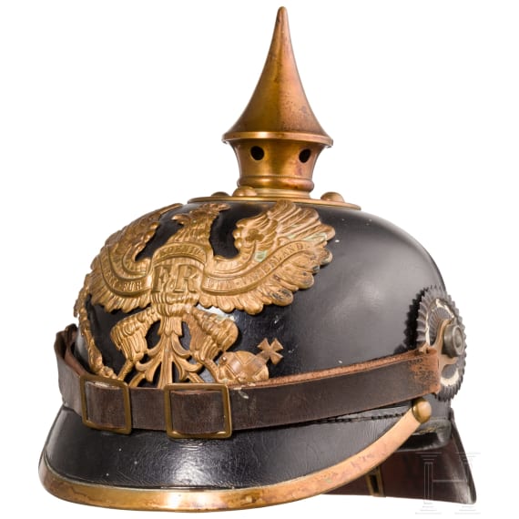 Helm M 1895 f&uuml;r Mannschaften der Train-Abteilung 11