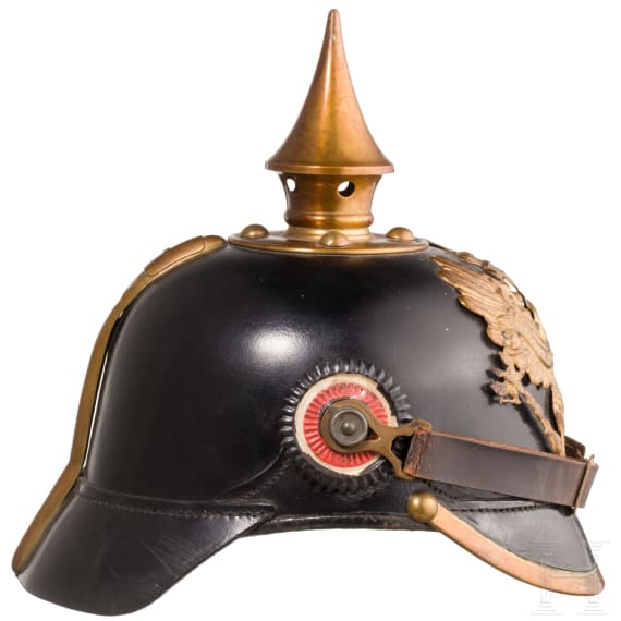 Helm M 1895 f&uuml;r Mannschaften der Train-Abteilung 11