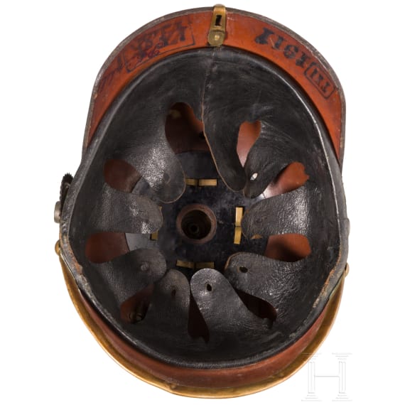 Helm M 1895 f&uuml;r Mannschaften der Train-Abteilung 11
