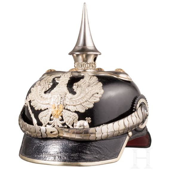 Helm f&uuml;r Milit&auml;rbeamte im Offiziersrang, um 1900