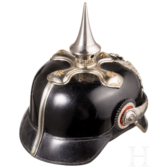 Helm f&uuml;r Milit&auml;rbeamte im Offiziersrang, um 1900
