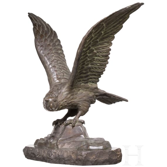 Peder Marius Jensen (1883 - 1925) - gro&szlig;er Tischadler