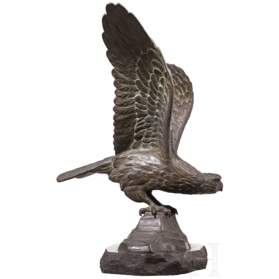 Peder Marius Jensen (1883 - 1925) - gro&szlig;er Tischadler