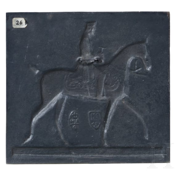 Vier Metallreliefs mit dem Bildnis Friedrichs des Gro&szlig;en, 20. Jhdt.