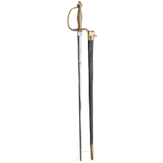 Degen f&uuml;r Offiziere der Infanterie, um 1780