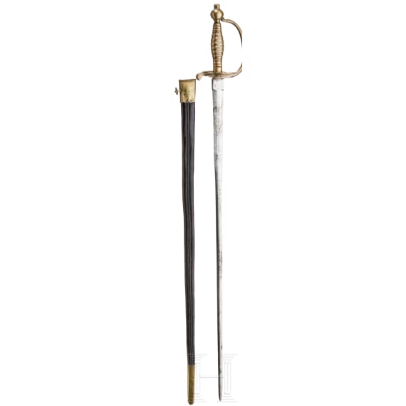 Degen f&uuml;r Offiziere der Infanterie, um 1780