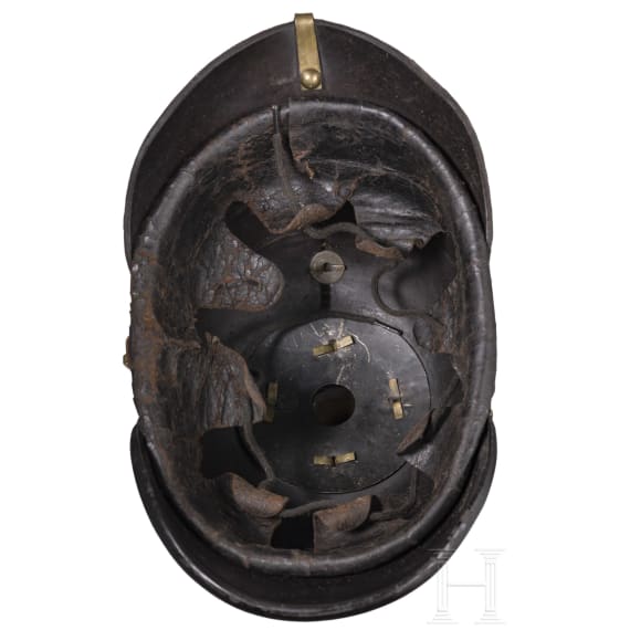 Helm M 1887 f&uuml;r s&auml;chsische Fu&szlig;truppen
