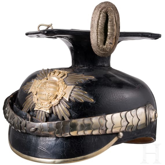 Tschapka f&uuml;r Reserveoffiziere im 3. Ulanen-Regiment Nr. 21 &bdquo;Kaiser Wilhelm II., K&ouml;nig von Preu&szlig;en", um 1910