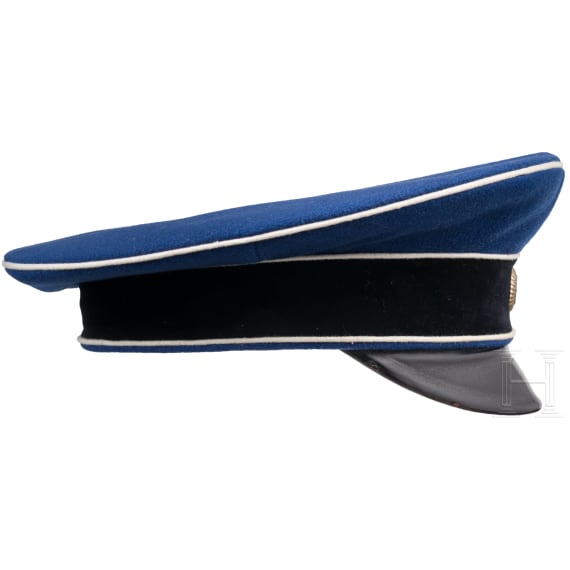 Schirmm&uuml;tze f&uuml;r Offiziere im K&ouml;niglich S&auml;chsischen Karabinier-Regiment, vor 1897