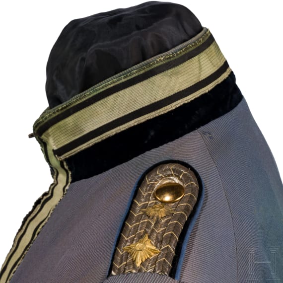 Sommer-Waffenrock f&uuml;r Offiziere des K.S. Karabinier-Regiments