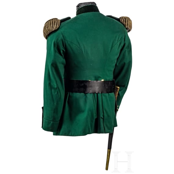 Uniform f&uuml;r h&ouml;here Forstbeamte im K&ouml;nigreich Sachsen, um 1910