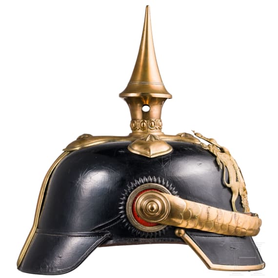 Helm f&uuml;r Reserveoffiziere der w&uuml;rttembergischen Armee, um 1900