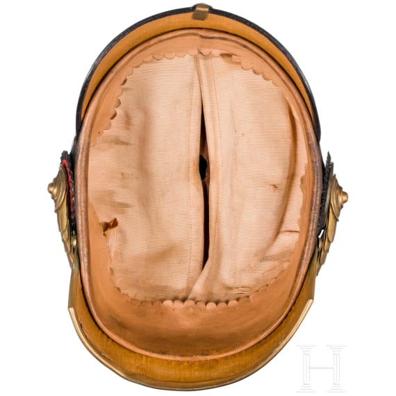 Helm f&uuml;r Reserveoffiziere der w&uuml;rttembergischen Armee, um 1900