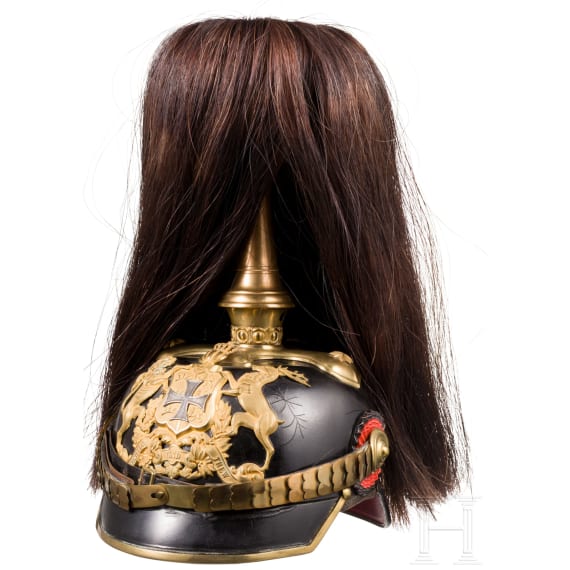 Helm f&uuml;r Reserveoffiziere der w&uuml;rttembergischen Infanterie, um 1900