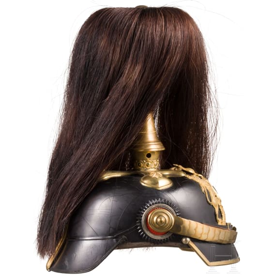 Helm f&uuml;r Reserveoffiziere der w&uuml;rttembergischen Infanterie, um 1900