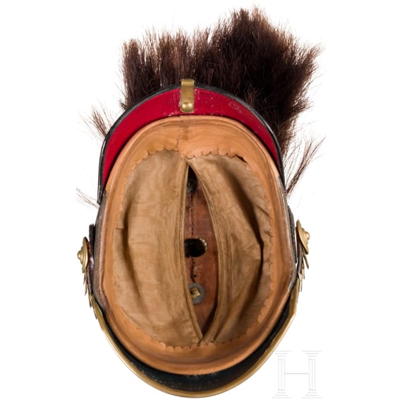 Helm f&uuml;r Reserveoffiziere der w&uuml;rttembergischen Infanterie, um 1900