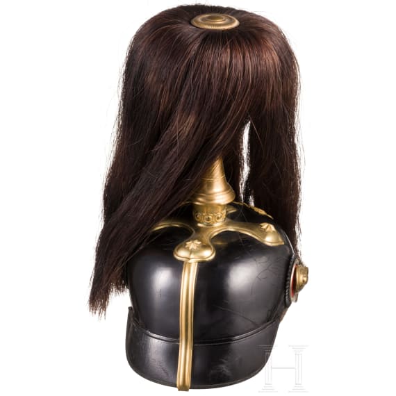 Helm f&uuml;r Reserveoffiziere der w&uuml;rttembergischen Infanterie, um 1900