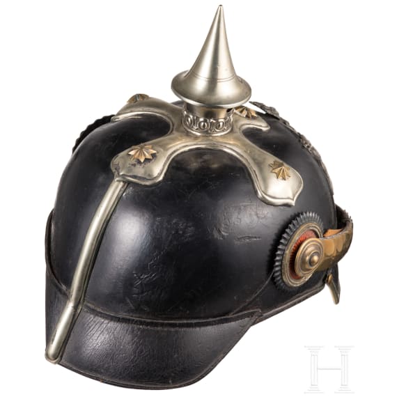 Helm f&uuml;r Offiziere im Dragoner-Regiment &bdquo;K&ouml;nigin Olga&ldquo; (1. W&uuml;rttembergisches) Nr. 25, um 1900
