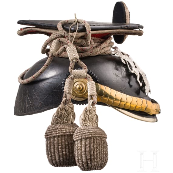 Tschapka f&uuml;r Offiziere im Ulanen-Regiment K&ouml;nig Karl (1. W&uuml;rttembergisches) Nr. 19, um 1900