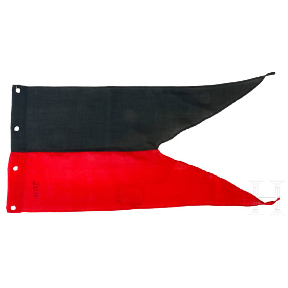 Lanzenflagge f&uuml;r Mannschaften der w&uuml;rttembergischen Kavallerie