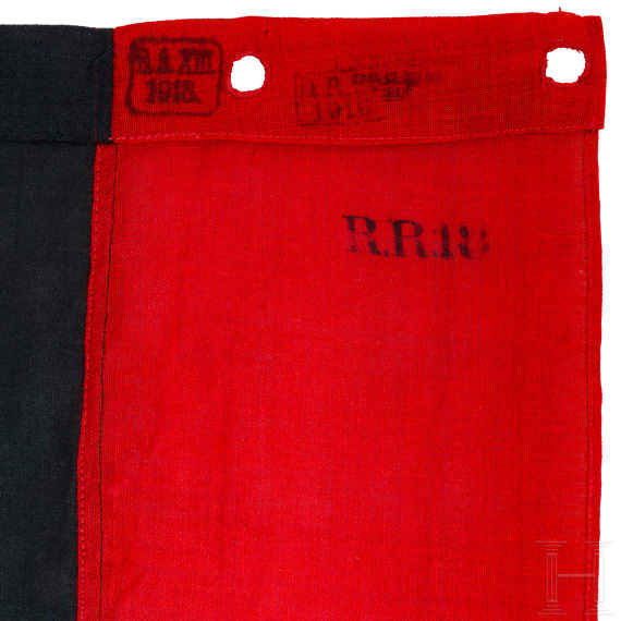 Lanzenflagge f&uuml;r Mannschaften der w&uuml;rttembergischen Kavallerie