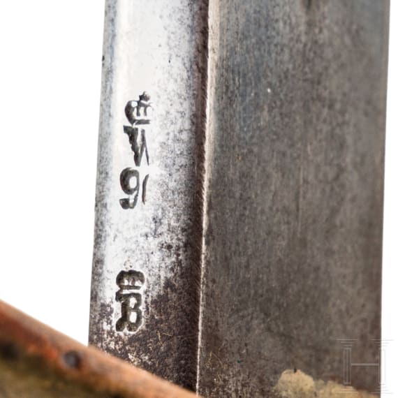 Zwei Degen M 1889 f&uuml;r Offiziere der Infanterie, 19./20. Jhdt.