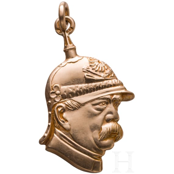 F&uuml;rst Otto von Bismarck - Goldanh&auml;nger, um 1900