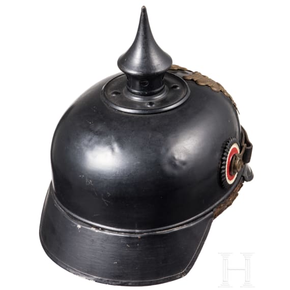 Stahlblech-Ersatzhelm, um 1914