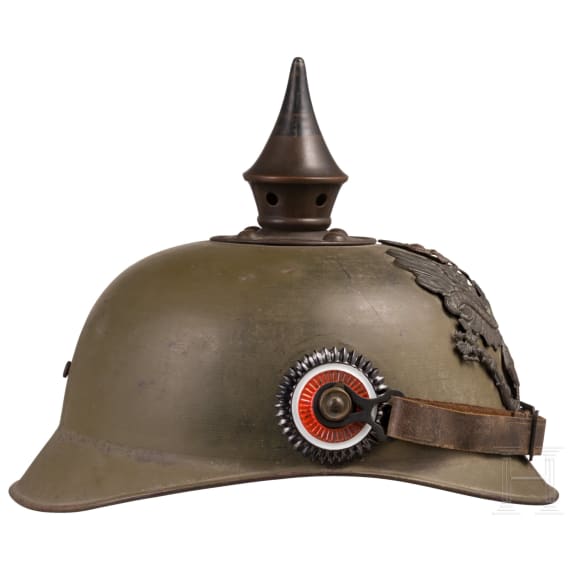 Stahlblech-Ersatzhelm, um 1914