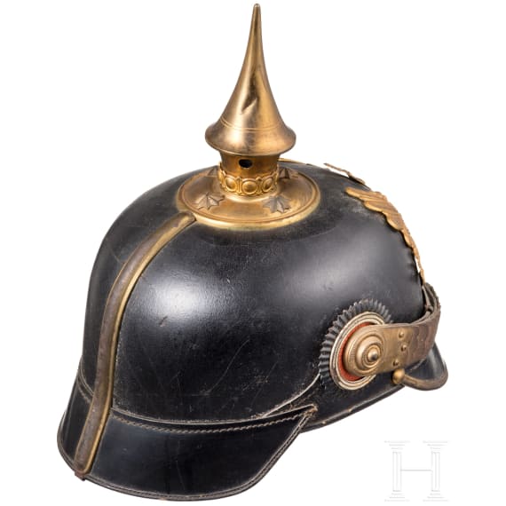 Helm f&uuml;r Offiziere der Infanterie, um 1914