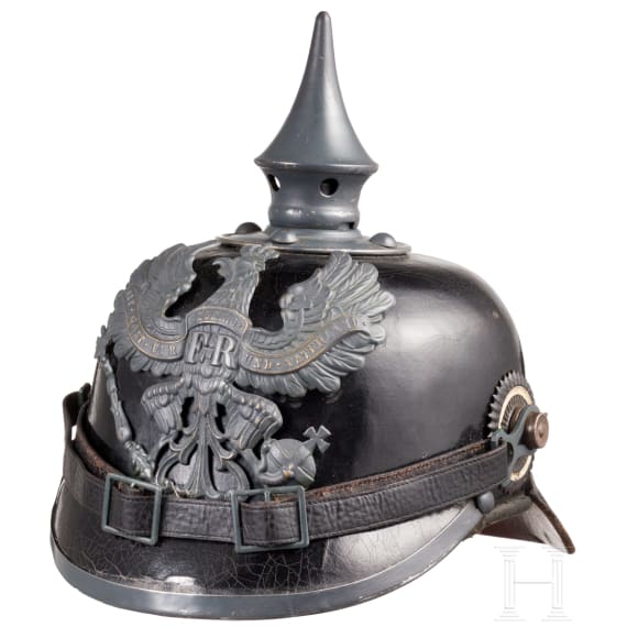 Helm M 1915 f&uuml;r Mannschaften der Fu&szlig;truppen, datiert 1916