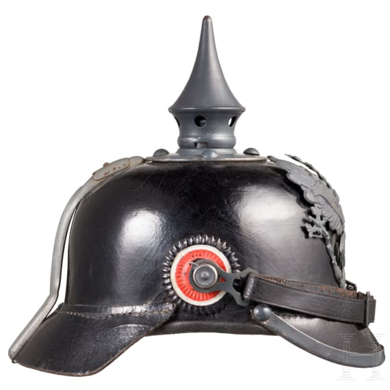 Helm M 1915 f&uuml;r Mannschaften der Fu&szlig;truppen, datiert 1916