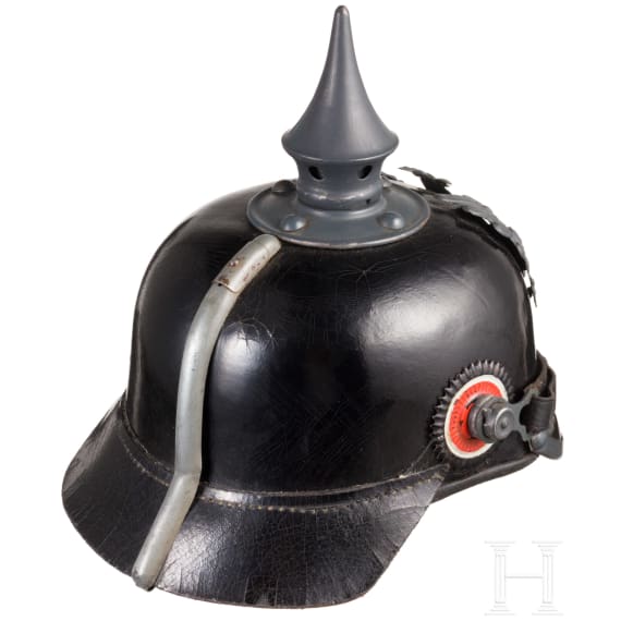 Helm M 1915 f&uuml;r Mannschaften der Fu&szlig;truppen, datiert 1916