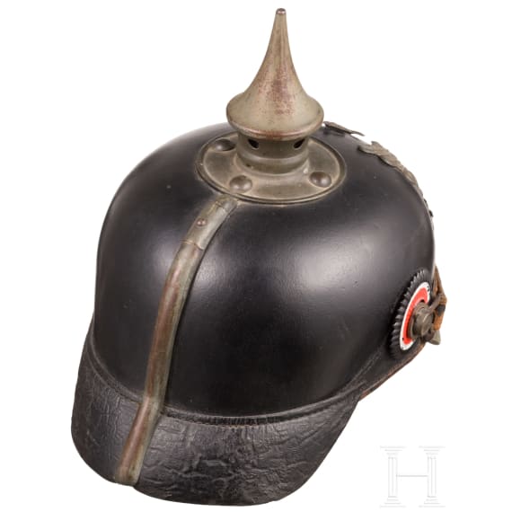 Helm M 1915 f&uuml;r Mannschaften der Linieninfanterie, datiert 1916