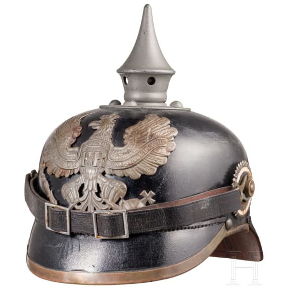 Helm M 1915 f&uuml;r Mannschaften des Train, datiert 1916