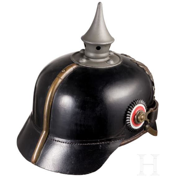 Helm M 1915 f&uuml;r Mannschaften des Train, datiert 1916