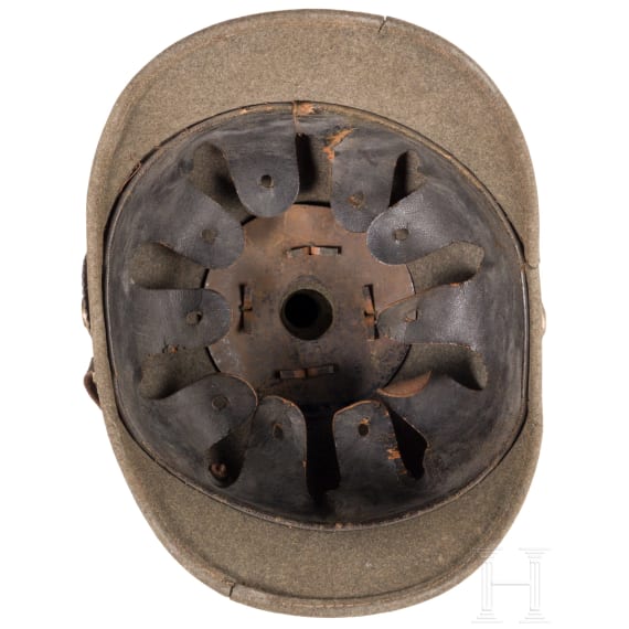 Ersatzhelm aus Filz f&uuml;r Mannschaften der Artillerie, um 1914