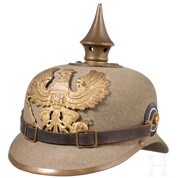 Filzhelm f&uuml;r Mannschaften der Linieninfanterie, um 1915