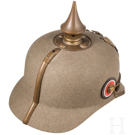 Filzhelm f&uuml;r Mannschaften der Linieninfanterie, um 1915