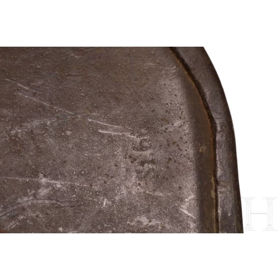 Stahlhelm M 1916/17 mit Mimikry-Tarnanstrich