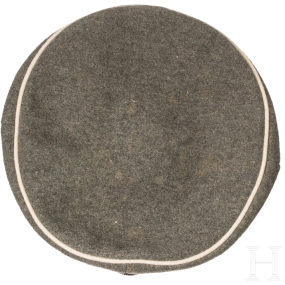 Two field-grey caps for hussars, circa 1914