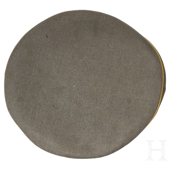 Two field-grey caps for hussars, circa 1914