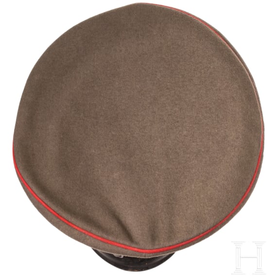 Two field-grey caps from the German Army, dated 1914/1915