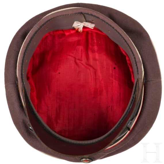 Three field caps for members of the 1st Leib-Hussars Regiment, from 1907 onwards
