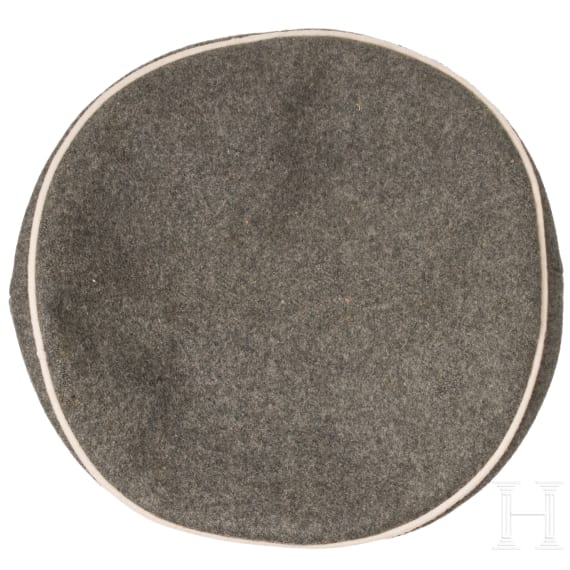 Two field-grey cavalry caps from the First World War