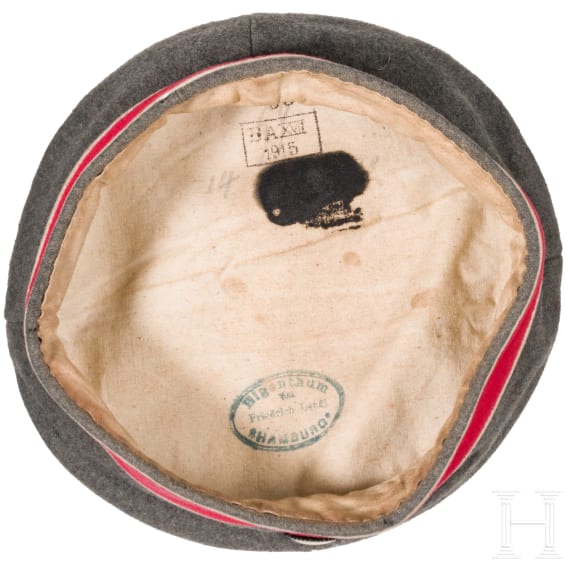 A field cap M 1910 for enlisted men of the cavalry
