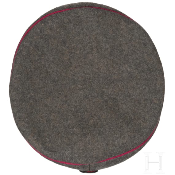 Two field grey field caps and a field grey cover