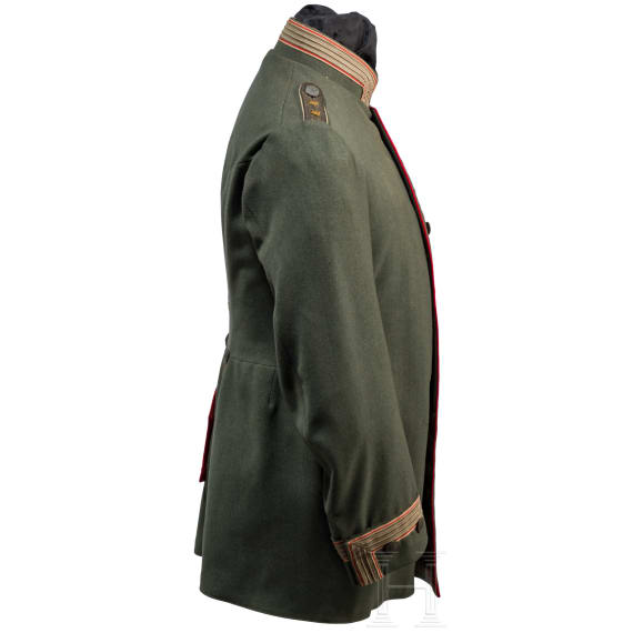 A field-grey tunic M 1910 for officers of the Cuirassiers